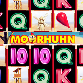 Слот-аппарат Moorhuhn (Цыпленок, Морхухн) от Novomatic бесплатно и без регистрации и в формате денежных ставок в онлайн-казино MAXBET
